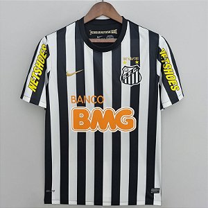 Camisa Santos 2 Listrada Neymar Jr Retrô 2013