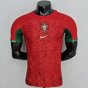 Nova Camisa Edição Jogador Portugal Edição Especial Red 2022 / 2023