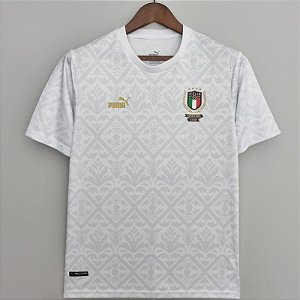 Nova Camisa Itália Edição Especial Branca Torcedor Masculina 2022 / 2023