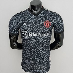 Nova Camisa Edição Jogador Manchester United Edição Especial Preta 2022 / 2023