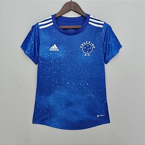 Nova Camisa Feminina Cruzeiro 1 2022 / 2023