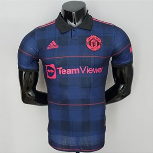 Nova Camisa Edição Jogador Manchester United Edição Classica Azul 2022 / 2023