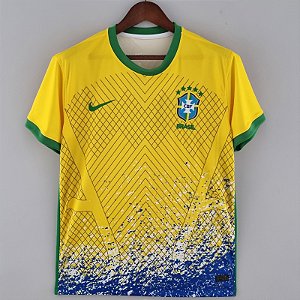 Nova Camisa Brasil Edição Especial Torcedor Masculina 2022