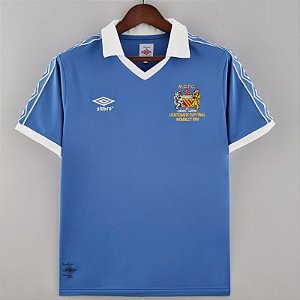 Camisa Manchester City 1 Retrô 1982 / 1983