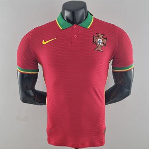 Nova Camisa Edição Jogador Portugal Vermelha Edição Especial 2022