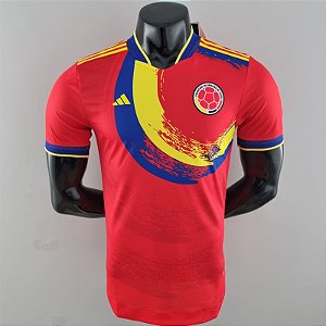 Nova Camisa Edição Jogador Colombia Edição Especial Vermelha 2022