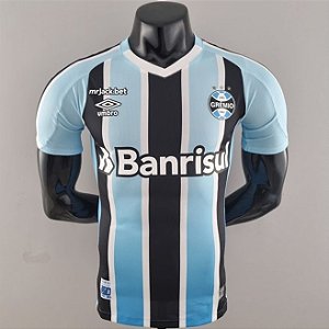 Nova Camisa Edição Jogador Grêmio 1 Com Todos Patrocínios 2022 / 2023