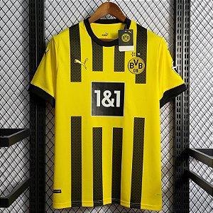 Nova Camisa Borussia Dortmund 1 Torcedor Masculina 2022 / 2023