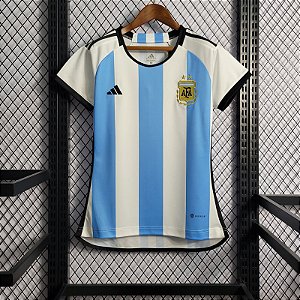 Nova Camisa Feminina Argentina 1 2022 / 2023