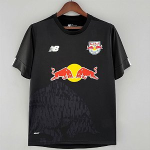 Nova Camisa Red Bull Bragantino Preta Torcedor Masculina 2022 / 2023