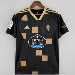 Nova Camisa Celta De Vigo 2 Torcedor Masculina 2022 / 2023