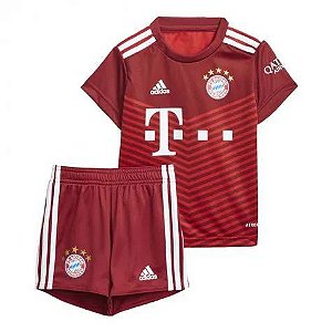 Kit Infantil Bayern de Munique 1 Camisa e Short  2021 / 2022