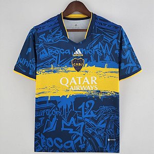 Camisa reserva do Boca Juniors 2023-2024 tem imagens vazadas