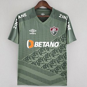 Nova Camisa Fluminense Verde Com Todos Patrocínios Torcedor Masculina 2022 / 2023