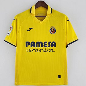 Nova Camisa Villarreal 1 Torcedor Masculina 2022 / 2023