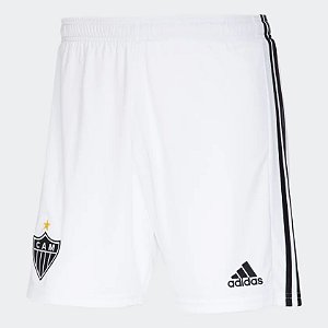 Novo Short Atlético Mineiro 2 Jogo Branco Masculino 2022 / 2023