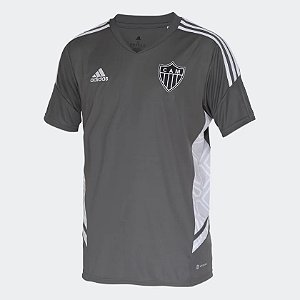 Nova Camisa Atlético-MG Treino Cinza Masculina 2022 / 2023