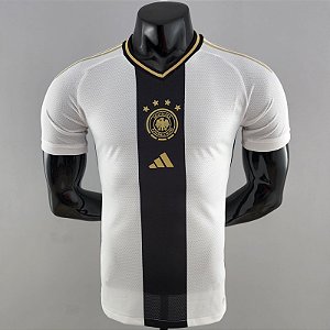 Nova Camisa Edição Jogador Alemanha Versão Preta E Branca 2022