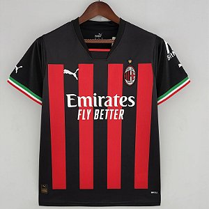 Nova Camisa Milan 1 Torcedor Masculina 2022 / 2023