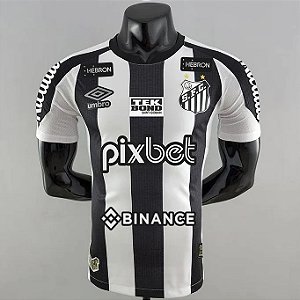Camisa Edição Jogador Santos 2 Com Todos Patrocínios 2022 / 2023