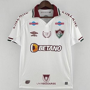Nova Camisa Fluminense 2 Com Todos Patrocínios Torcedor Masculina 2022 / 2023