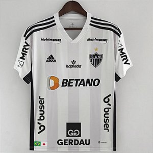 Nova Camisa Atlético Mineiro 2 Com Todos Patrocínios Torcedor Masculina 2022 / 2023