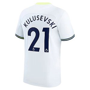 Nova Camisa Tottenham 1 Kulusevski 21 Torcedor 2022 / 2023