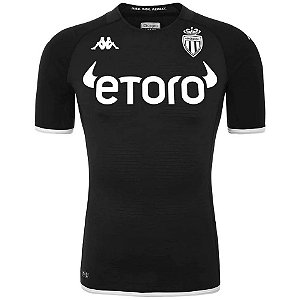 Nova Camisa Monaco 2 Torcedor Masculina 2022 / 2023