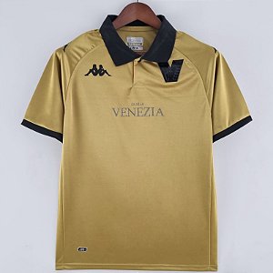 Nova Camisa Venezia Gold Torcedor Masculina 2022 / 2023
