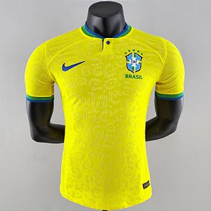 Nova Camisa Edição Jogador Brasil 1 Amarela 2022 / 2023