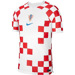 Nova Camisa Croácia 1 Torcedor Masculina 2022
