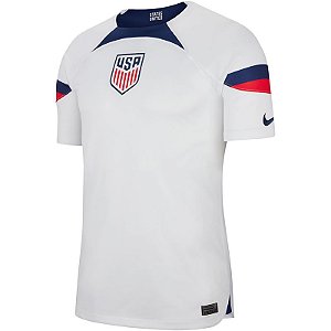 Nova Camisa Estados Unidos 1 Torcedor Masculina 2022