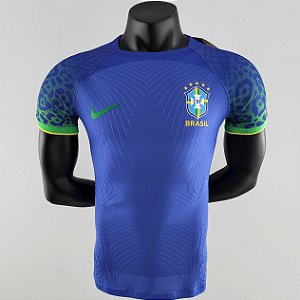 Nova Camisa Edição Jogador Brasil 2 Azul 2022 / 2023