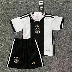 Novo Kit Infantil Alemanha 1 Camisa e Short  2022 / 2023