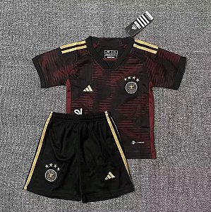 Novo Kit Infantil Alemanha 2 Camisa e Short  2022 / 2023