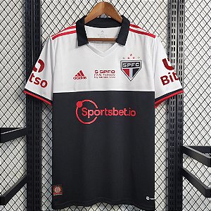 Nova Camisa são paulo 3 com todos patrocínios torcedor masculina 2022 / 2023