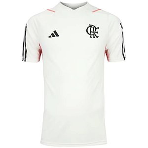 Nova Camisa Flamengo Treino Branca Torcedor Masculina 2023 / 2024