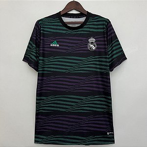 Nova Camisa Real Madrid Treino Torcedor Masculina 2023 / 2024