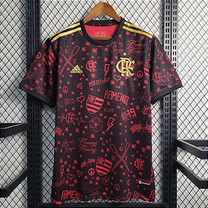 Nova Camisa Flamengo Edição Especial Torcedor Masculina 2023 / 2024