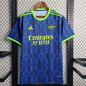 Nova Camisa Arsenal Azul Edição Especial Torcedor Masculina 2023 / 2024