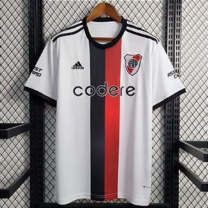 Nova Camisa River Plate Branca Torcedor Masculina 2023 / 2024