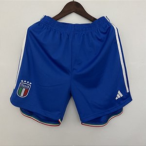 Novo Short Itália 1 Azul Masculino 2023