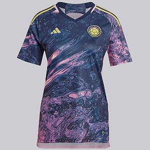 Nova Camisa Feminina Colombia 2 2023