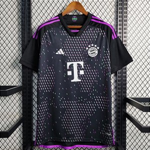 Nova Camisa Bayern De Munique 2 Torcedor Masculina 2023 / 2024