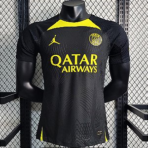 Nova Camisa Edição Jogador PSG Treino Preta 2023 / 2024