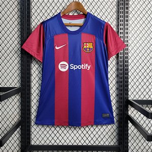 Nova Camisa Feminina Barcelona 1 2023 / 2024