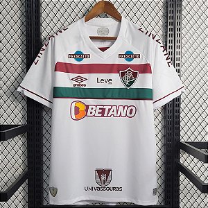 Nova Camisa Fluminense 2 Com Todos Patrocínios Torcedor Masculina 2023 / 2024