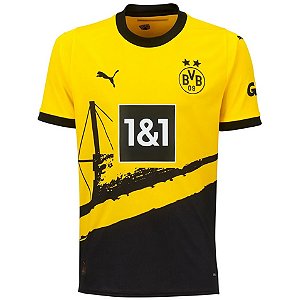 Nova Camisa Borussia Dortmund 1 Torcedor Masculina 2023 / 2024