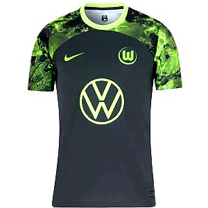 Nova Camisa wolfsburg 2 Torcedor Masculina 2023 / 2024