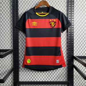 Nova Camisa Feminina Sport Recife 1 2023 / 2024
